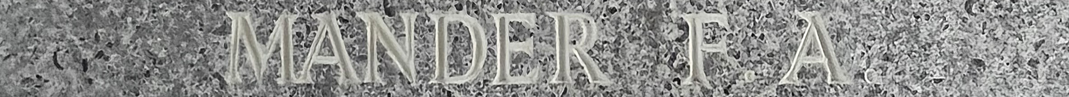 W/O Frederick Arthur Mander<br/><br /><br />missing May 28th, 1944<br /><br /><br />No Known Grave<br /><br /><br />Commemorated: Runnymede Memorial, Surrey, England<br /><br /><br />Panel 214